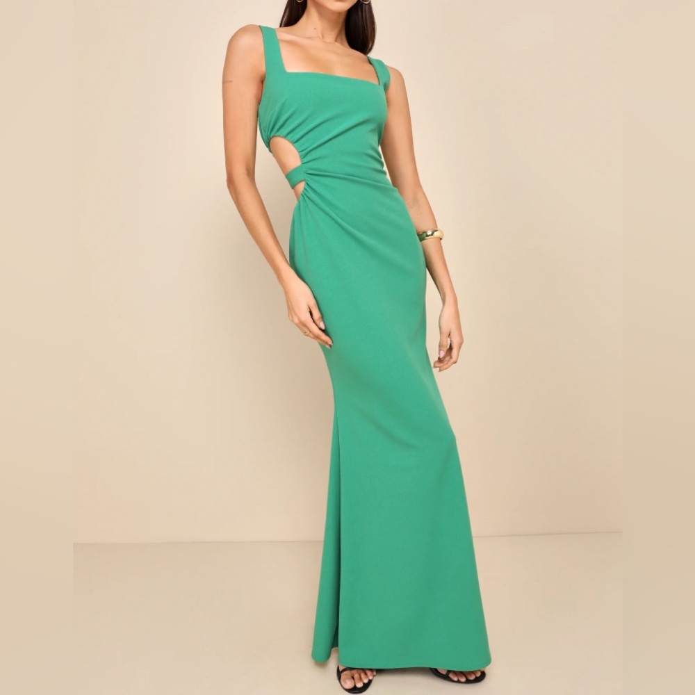 Lulus Sleeveless Mermaid Maxi Dress